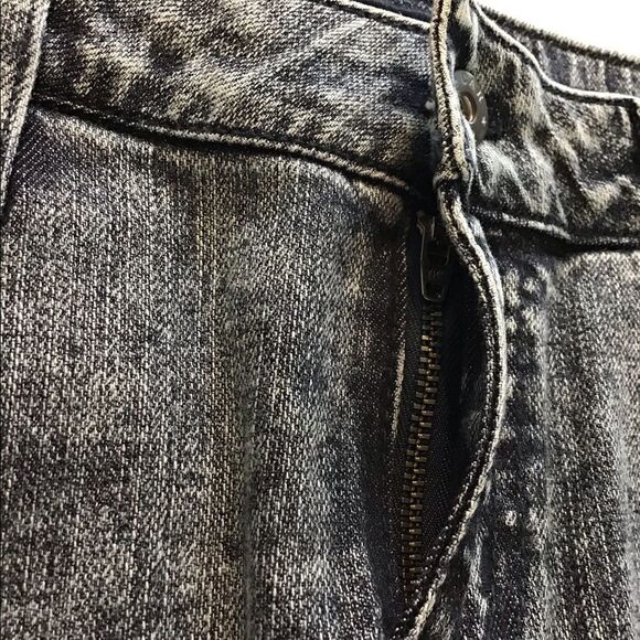 LF CARMAR Denim Mini Skirt Acid Wash Denim 5 Pocket Mini Skirt 27 - Picture 5 of 9